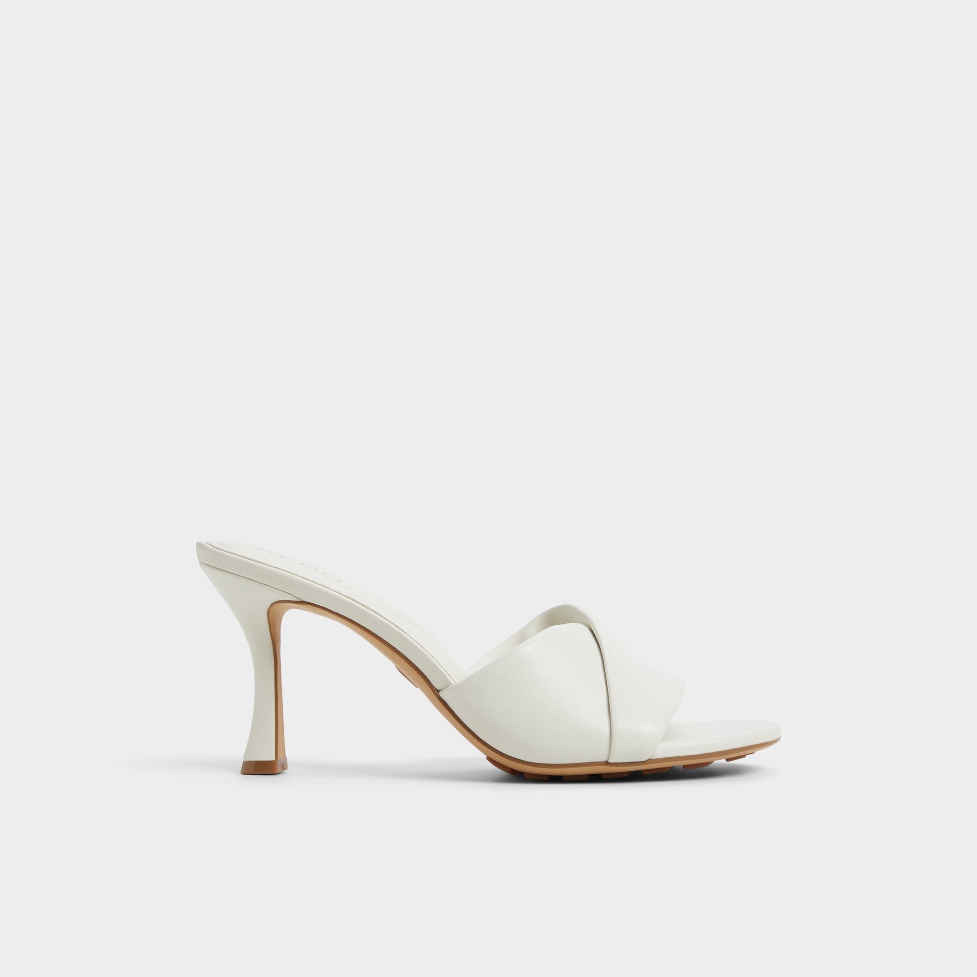 White/Bone Lyhanna White/Bone Women's Heeled mules - Heeled mule, Stiletto heel | Aldo