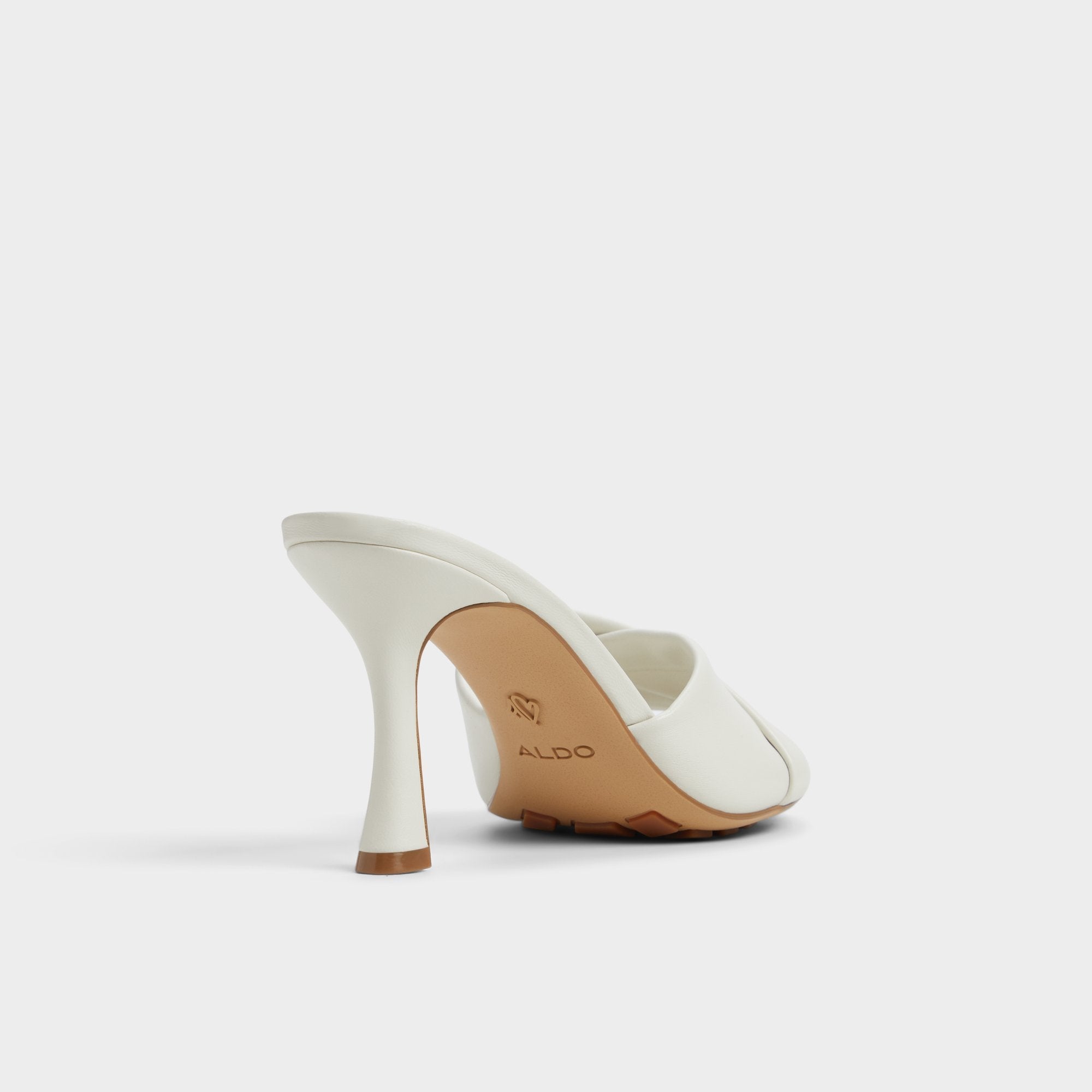 White/Bone Lyhanna White/Bone Women's Heeled mules - Heeled mule, Stiletto heel | Aldo