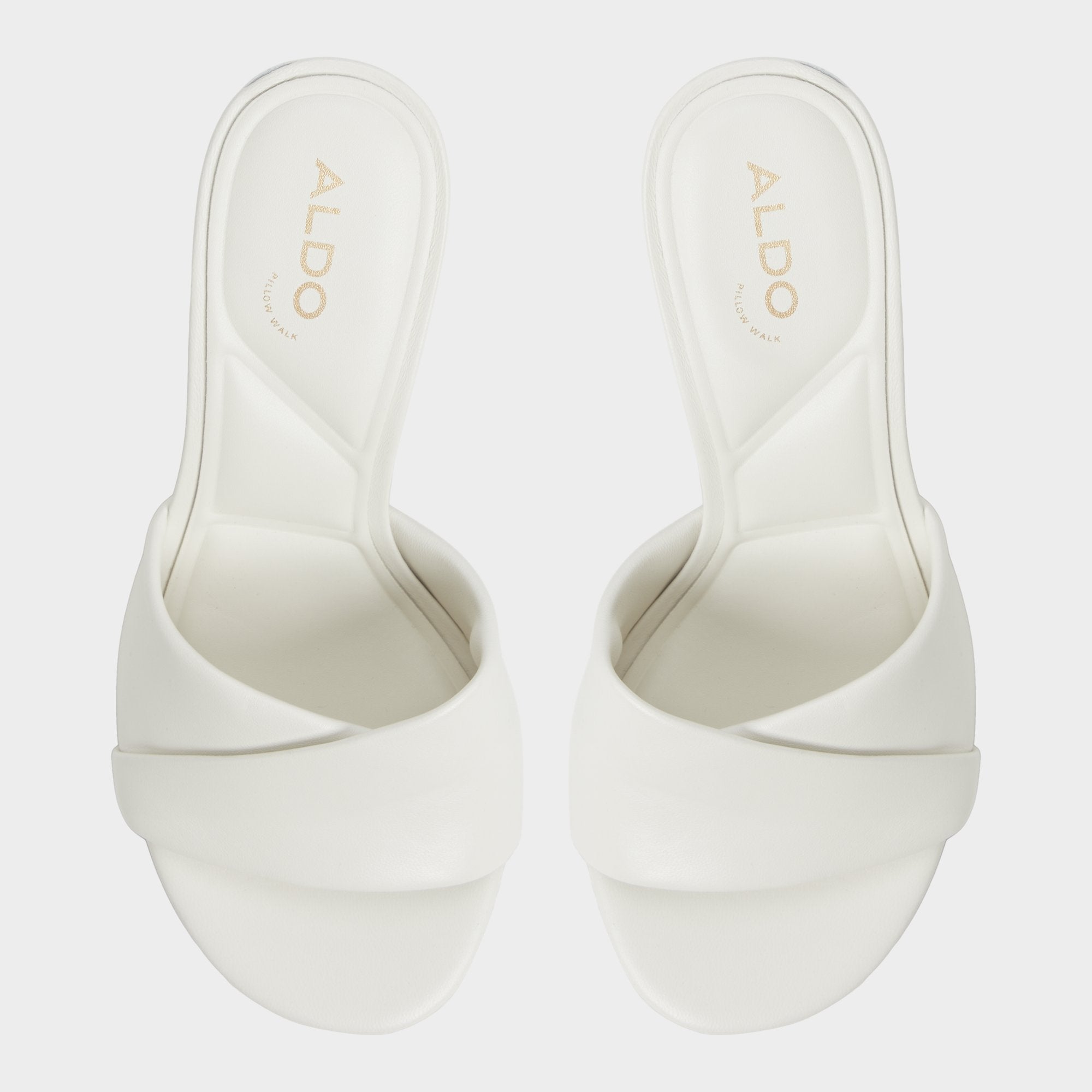 White/Bone Lyhanna White/Bone Women's Heeled mules - Heeled mule, Stiletto heel | Aldo