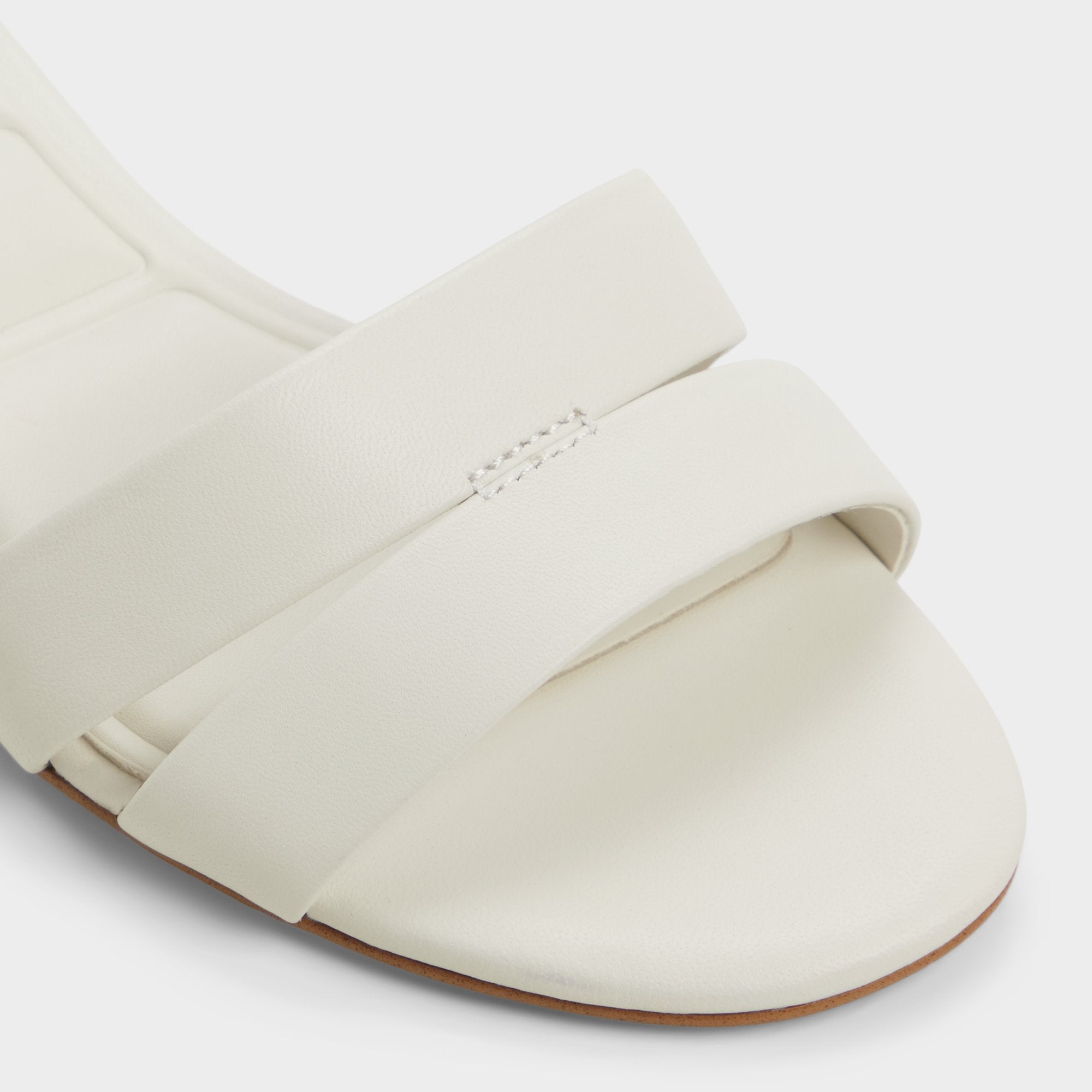 White/Bone Scarletta White/Bone Women's Mule slides - Heeled mule, Kitten heel | Aldo