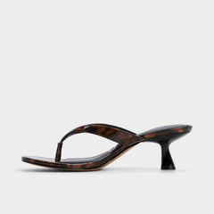 Open brown Jump in Open Brown - Heeled flip flop, Kitten heel | Aldo