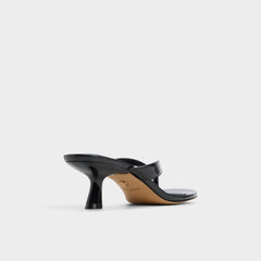 Black Jump Black Women's Strappy sandals - Heeled flip flop, Kitten heel | Aldo