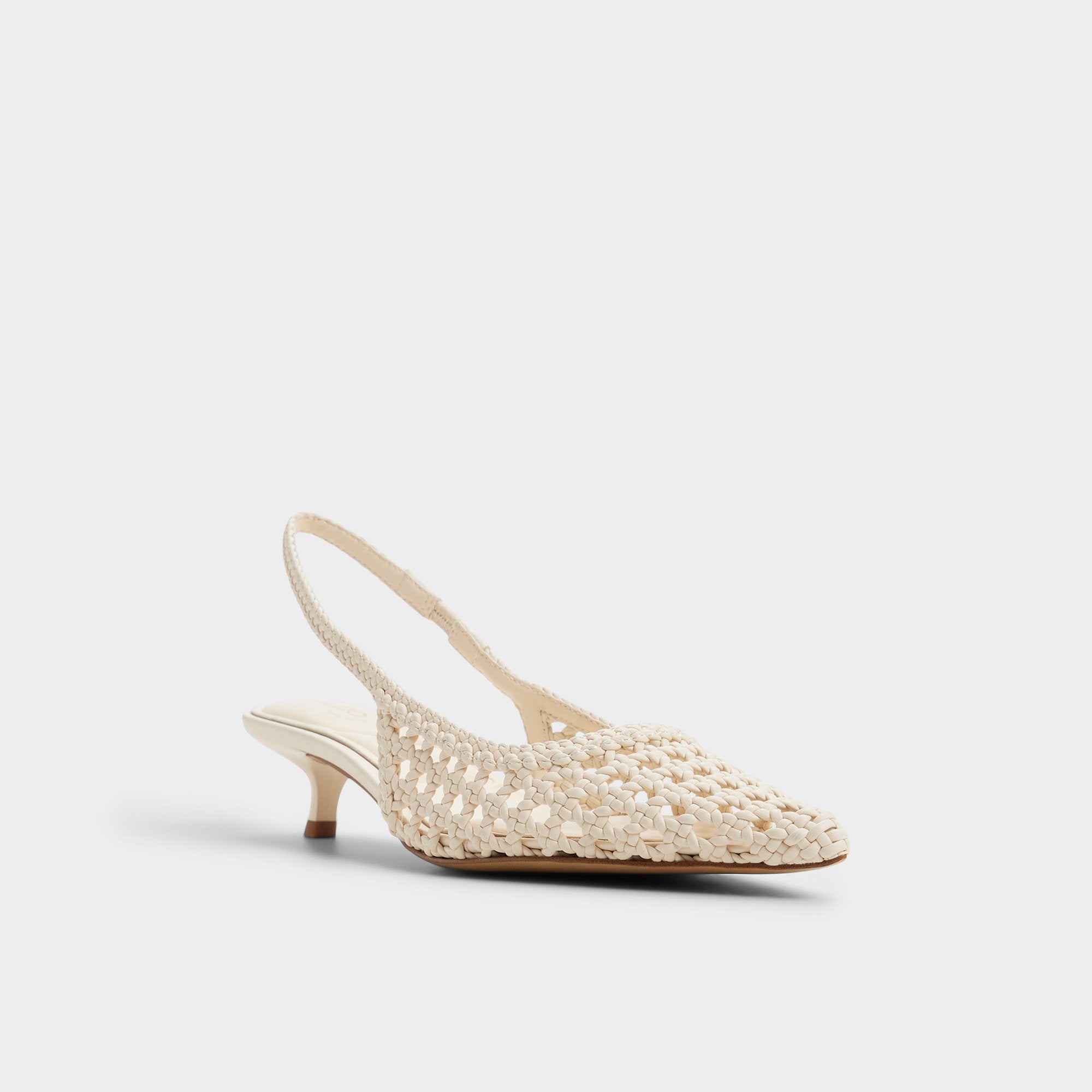 Light beige Violettia in Light Beige - Sling back high heel, Kitten heel | Aldo