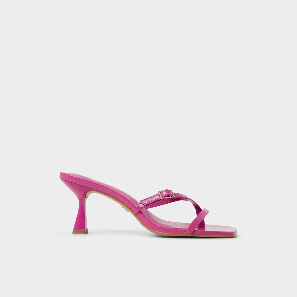 Dark pink Gannever - Heeled flip flop, Kitten heel | Aldo