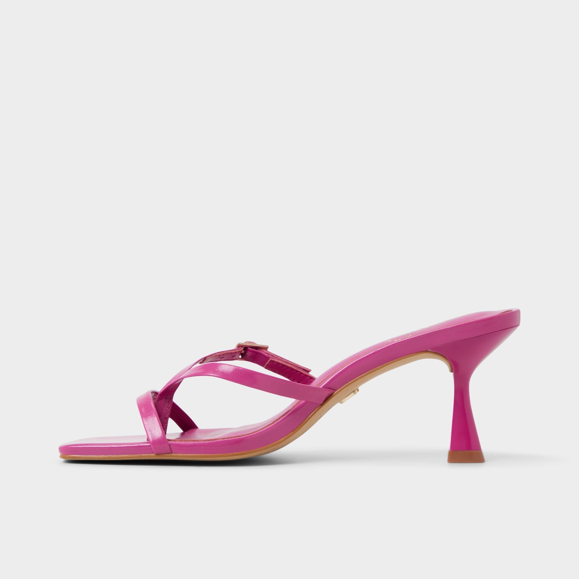 Dark pink Gannever - Heeled flip flop, Kitten heel | Aldo