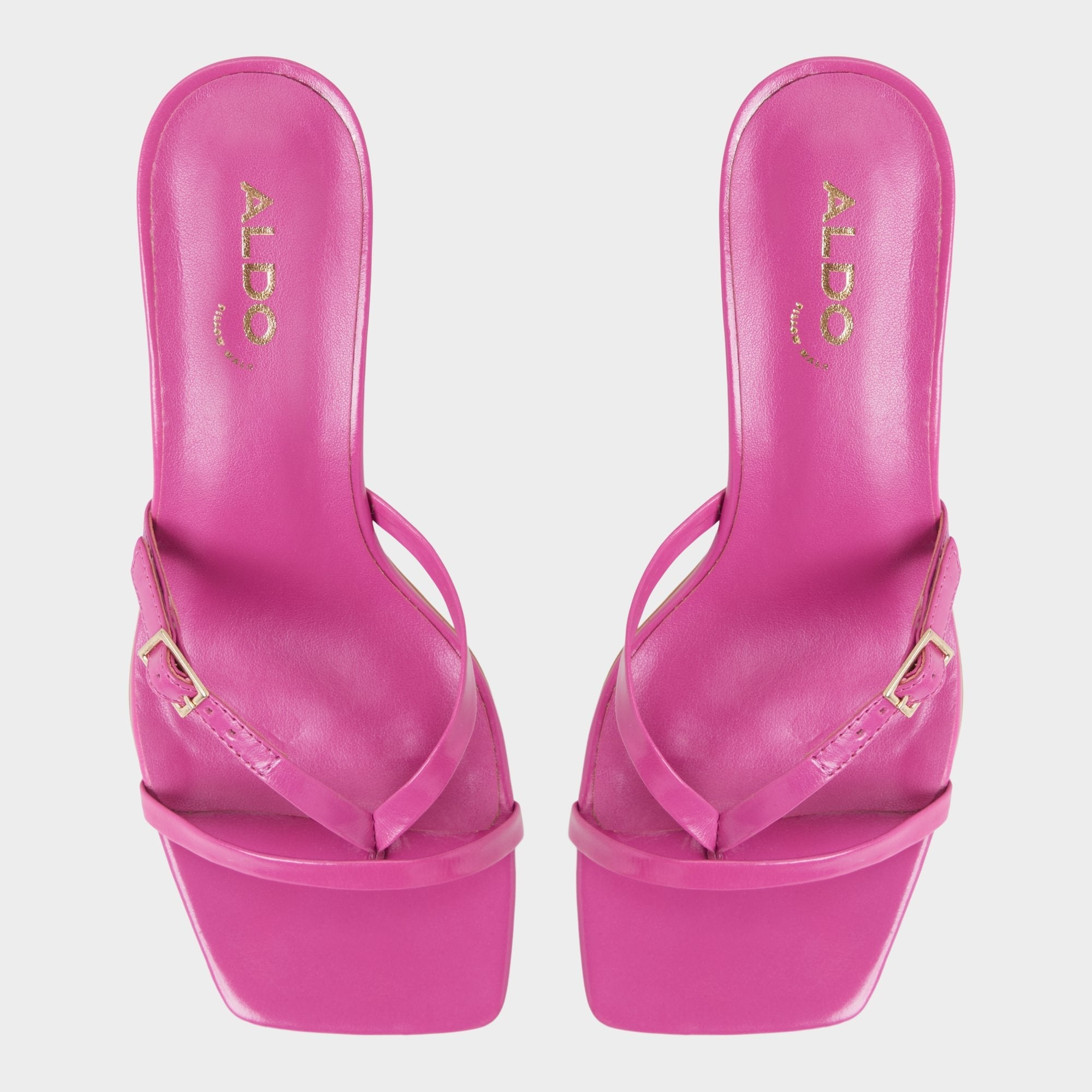 Dark pink Gannever - Heeled flip flop, Kitten heel | Aldo