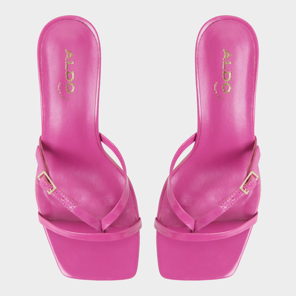 Dark pink Gannever - Heeled flip flop, Kitten heel | Aldo