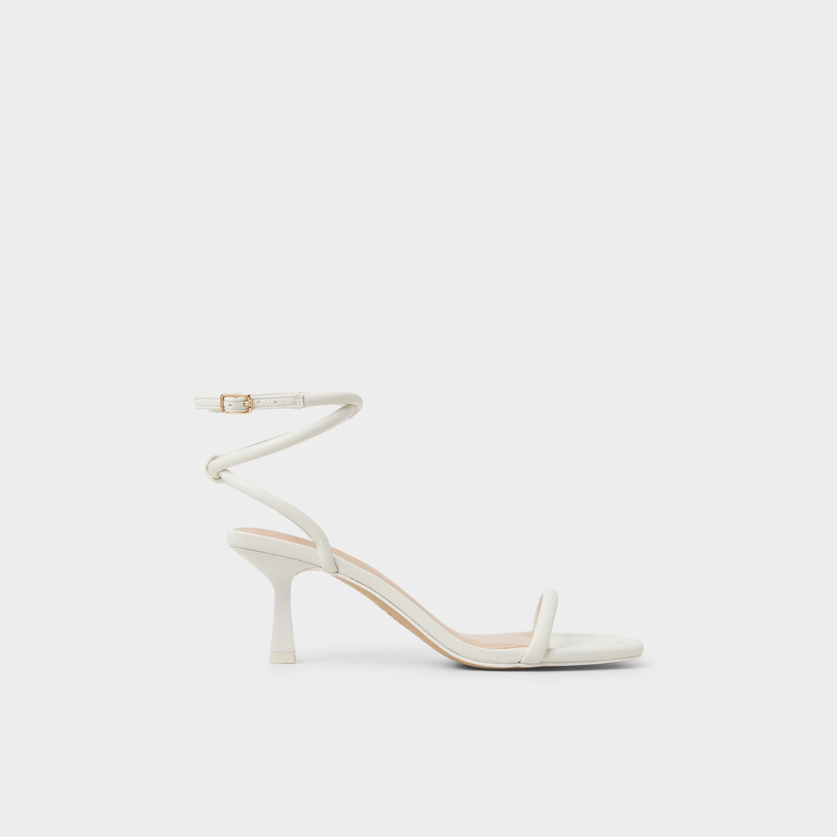 White Demmi White Women's Strappy sandals - , Kitten heel | Aldo