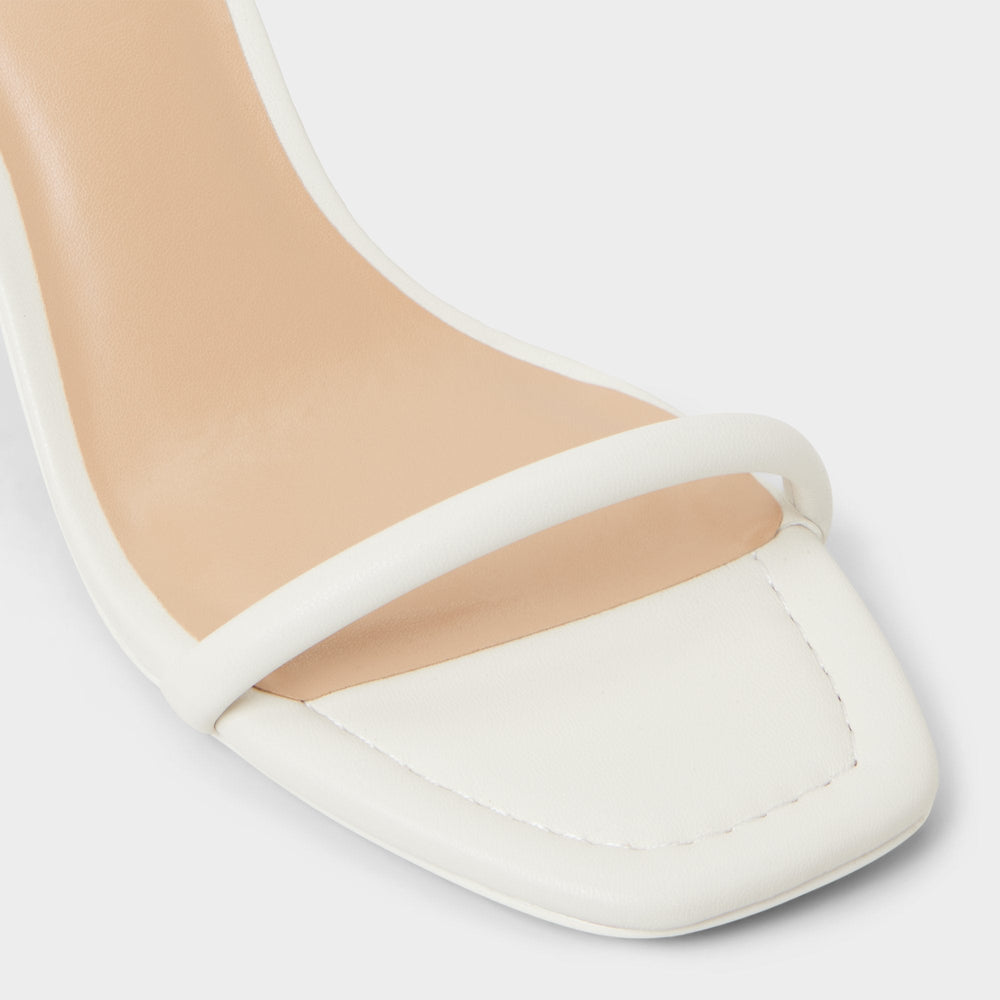 White Demmi White Women's Strappy sandals - , Kitten heel | Aldo