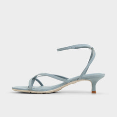 Other Blue Soffie Other Blue Women's Strappy sandals - Strappy heeled sandal, Kitten heel | Aldo