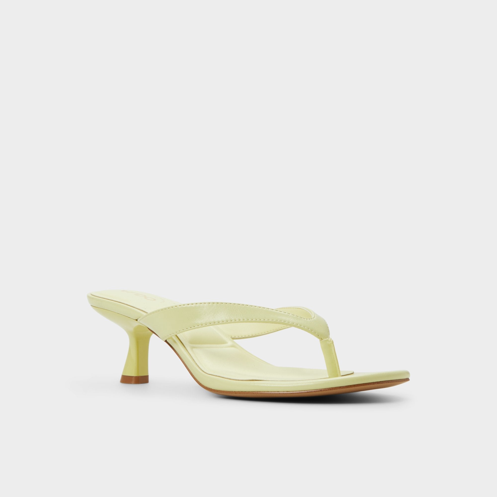 Other Yellow Jump Other Yellow Women's Strappy sandals - Heeled flip flop, Kitten heel | Aldo