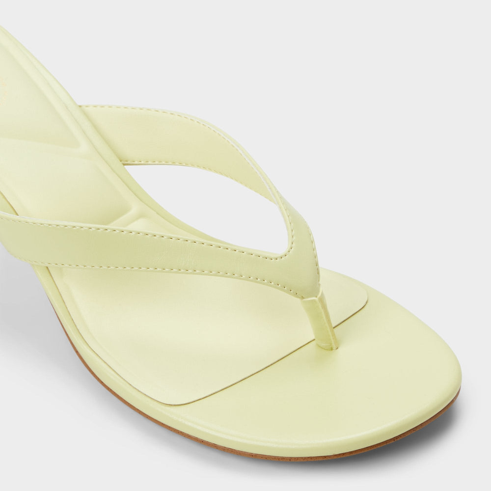 Other Yellow Jump Other Yellow Women's Strappy sandals - Heeled flip flop, Kitten heel | Aldo
