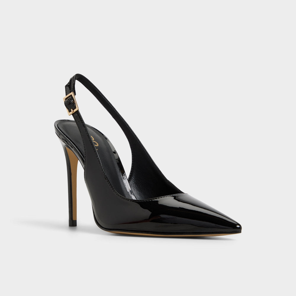 Black Stessysling Black Women's Pumps - Sling back high heel, Stiletto heel | Aldo