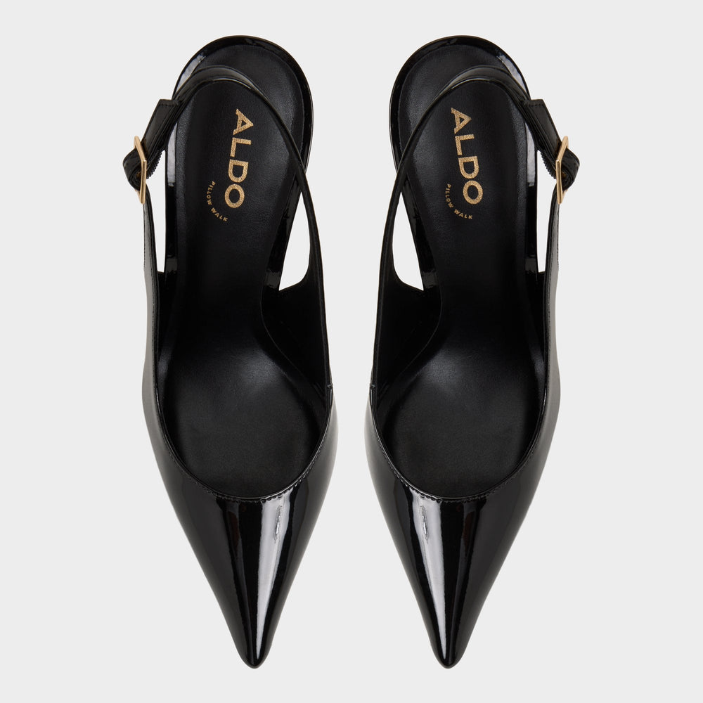 Black Stessysling Black Women's Pumps - Sling back high heel, Stiletto heel | Aldo