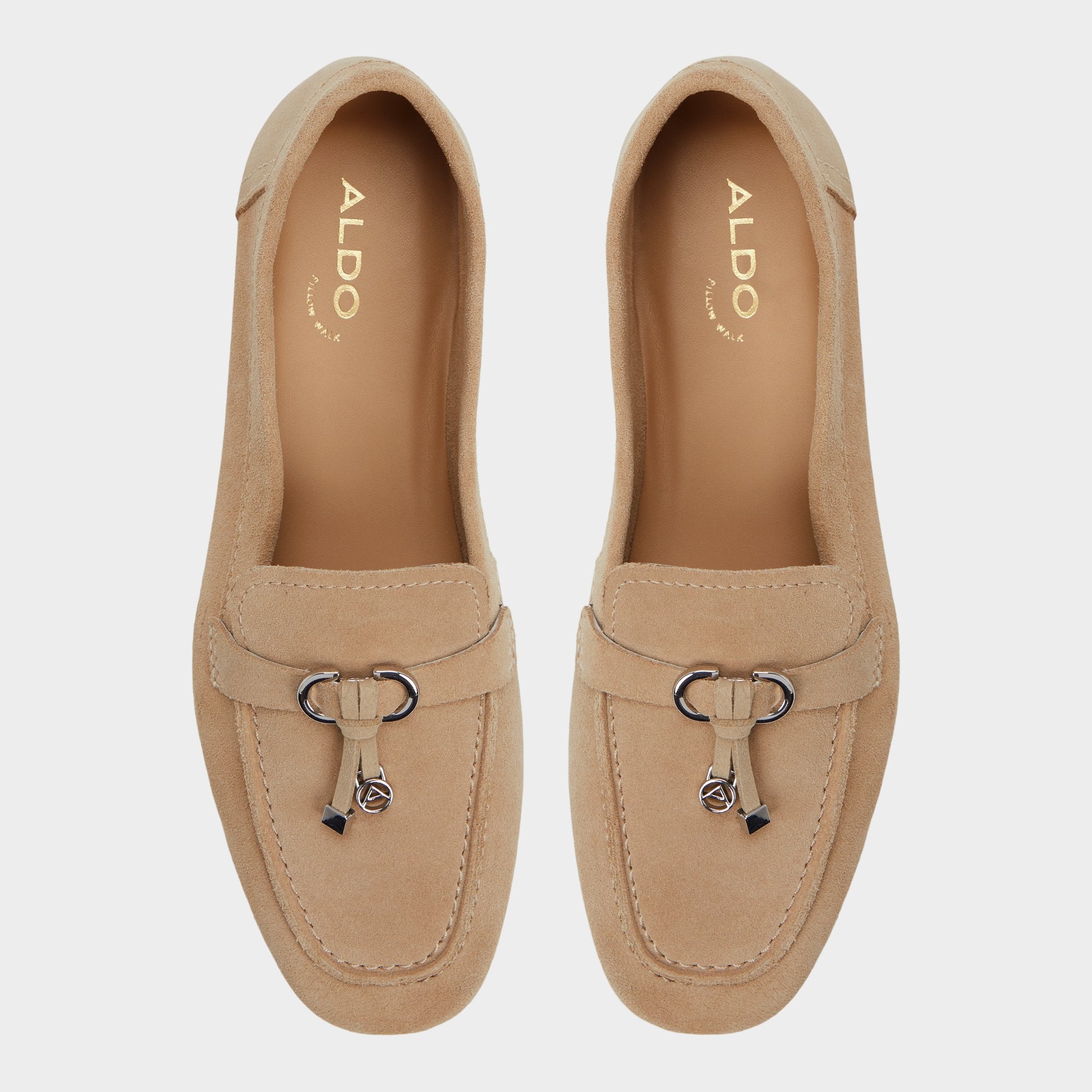 Medium beige Ybilide Medium Beige Women's Loafers & Oxfords - Loafer | Aldo