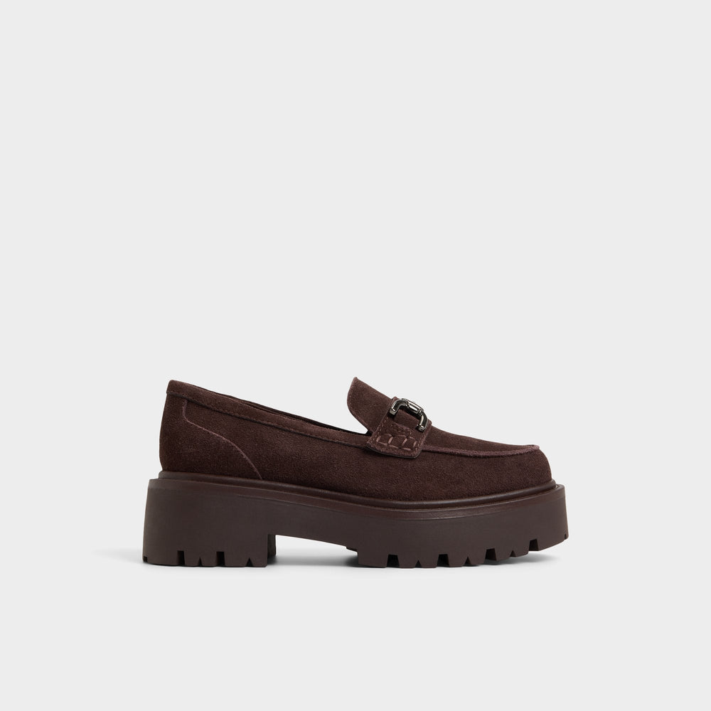 Dark brown Oneameth in Dark Brown - Loafer, Lug sole | Aldo