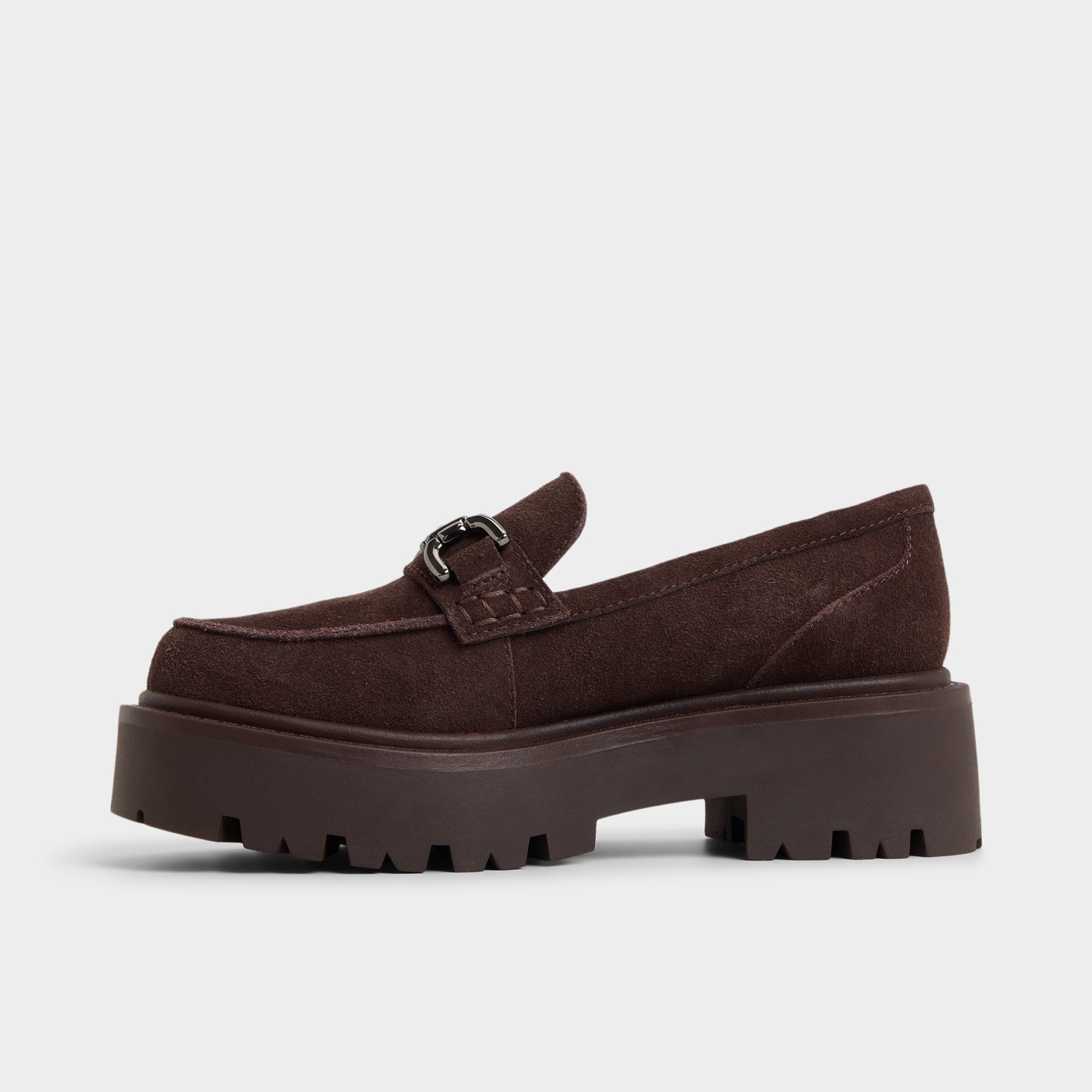 Dark brown Oneameth in Dark Brown - Loafer, Lug sole | Aldo