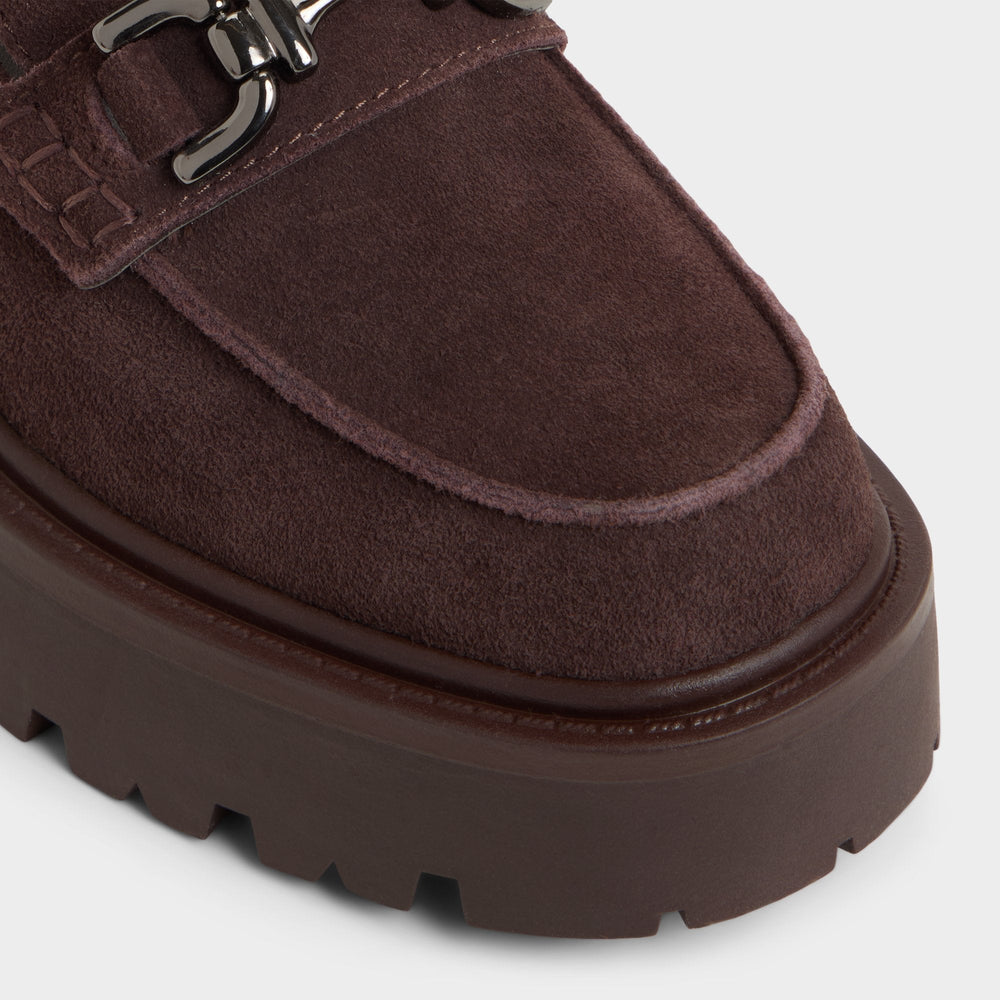 Dark brown Oneameth in Dark Brown - Loafer, Lug sole | Aldo