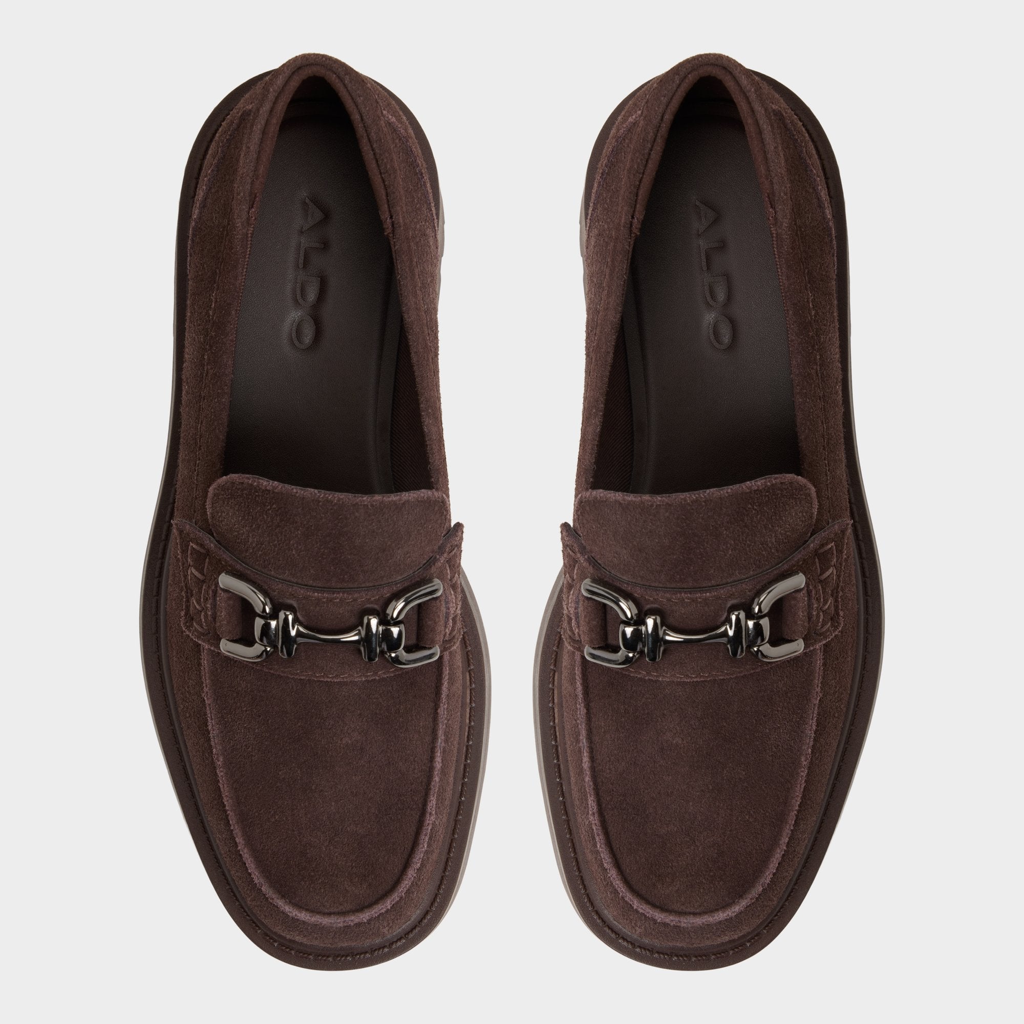 Dark brown Oneameth in Dark Brown - Loafer, Lug sole | Aldo