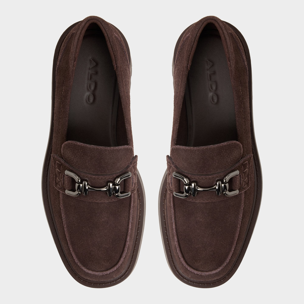 Dark brown Oneameth in Dark Brown - Loafer, Lug sole | Aldo