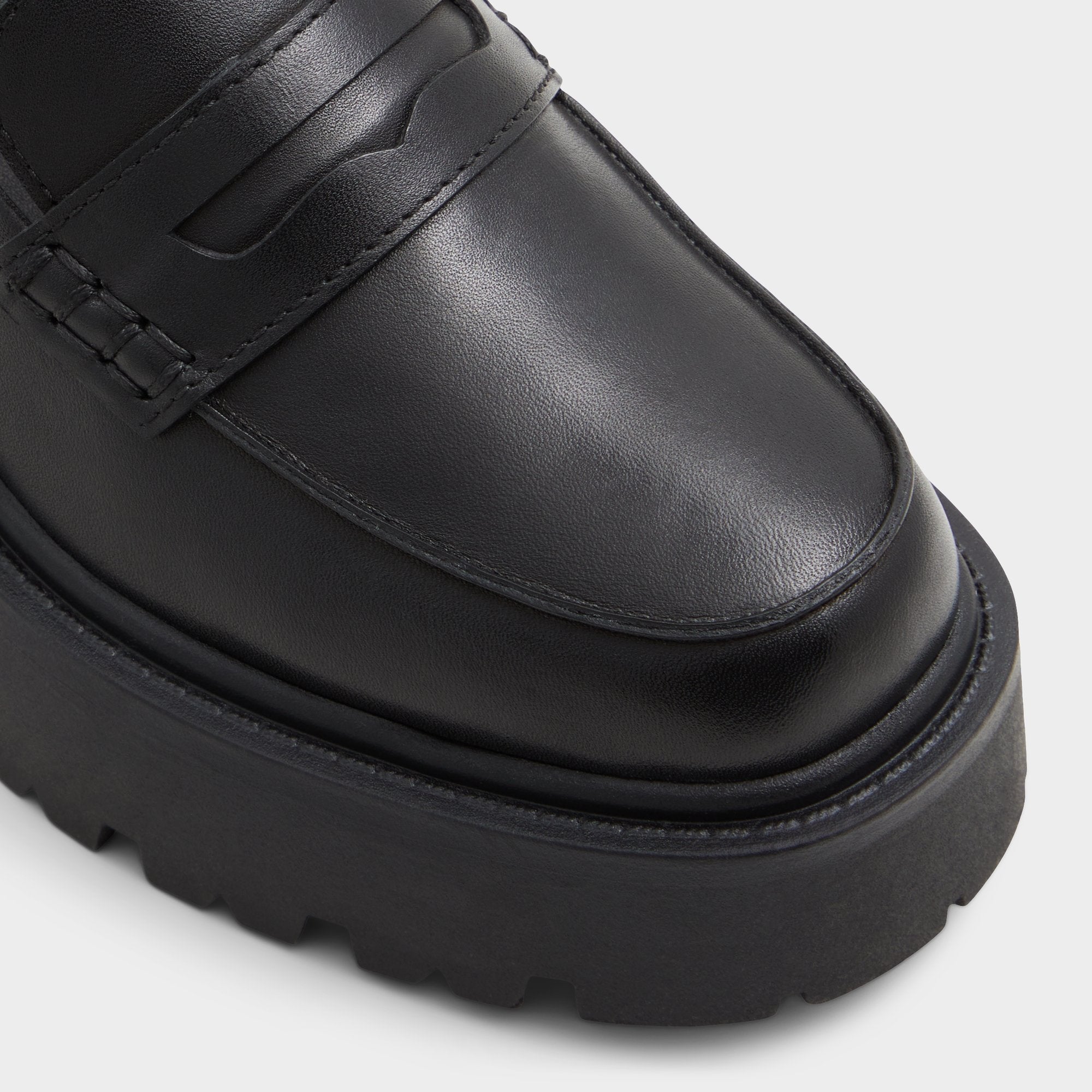 Black Cadaycia Black Women's Loafers & Oxfords - Loafer, Lug sole | Aldo