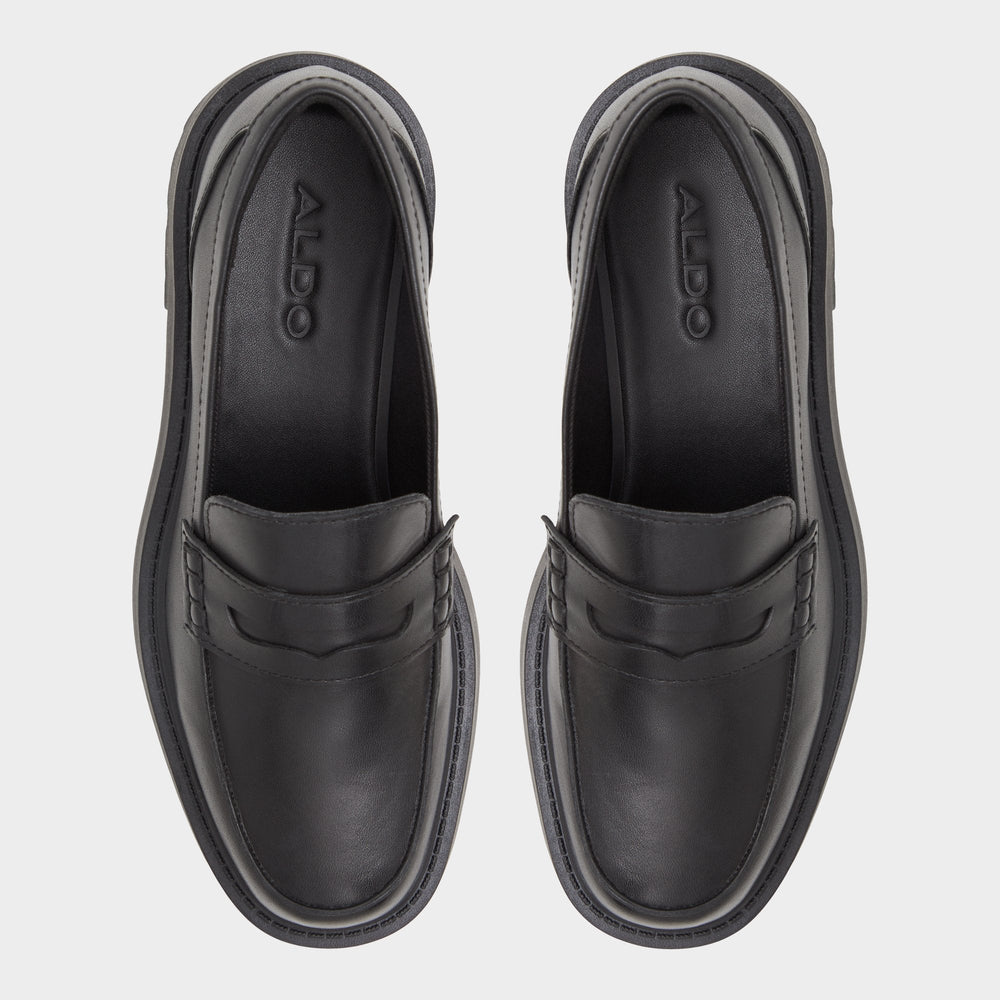 Black Cadaycia Black Women's Loafers & Oxfords - Loafer, Lug sole | Aldo