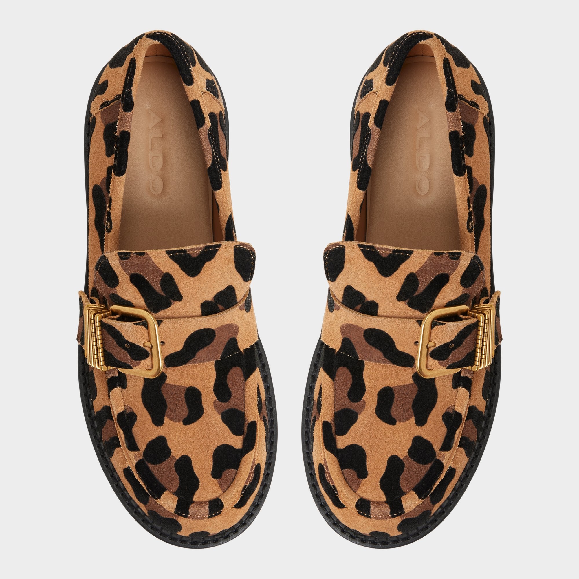 Brown Multi Kalya in Brown Multi - Loafer, Block heel | Aldo