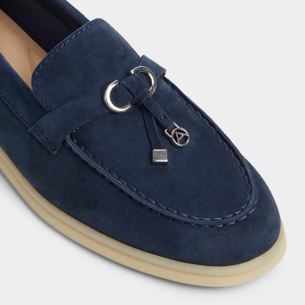 Navy Creras Navy Women's Loafers & Oxfords - Loafer | Aldo