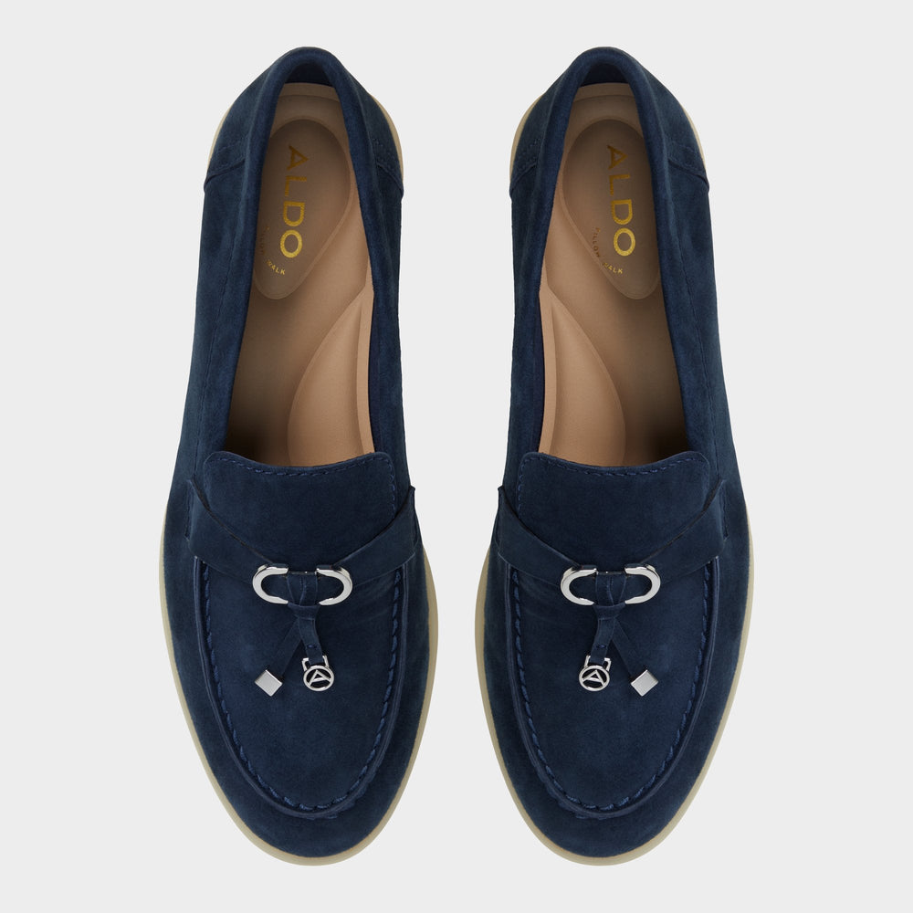 Navy Creras Navy Women's Loafers & Oxfords - Loafer | Aldo