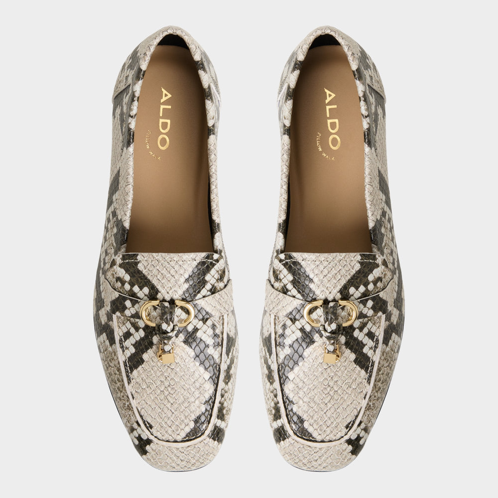 White/Black Ybilide White/Black Women's Loafers & Oxfords - Loafer | Aldo
