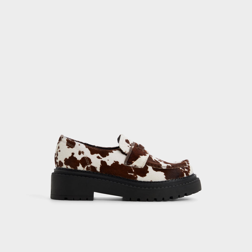 Open brown Miravelle in Open Brown - Loafer, Lug sole | Aldo