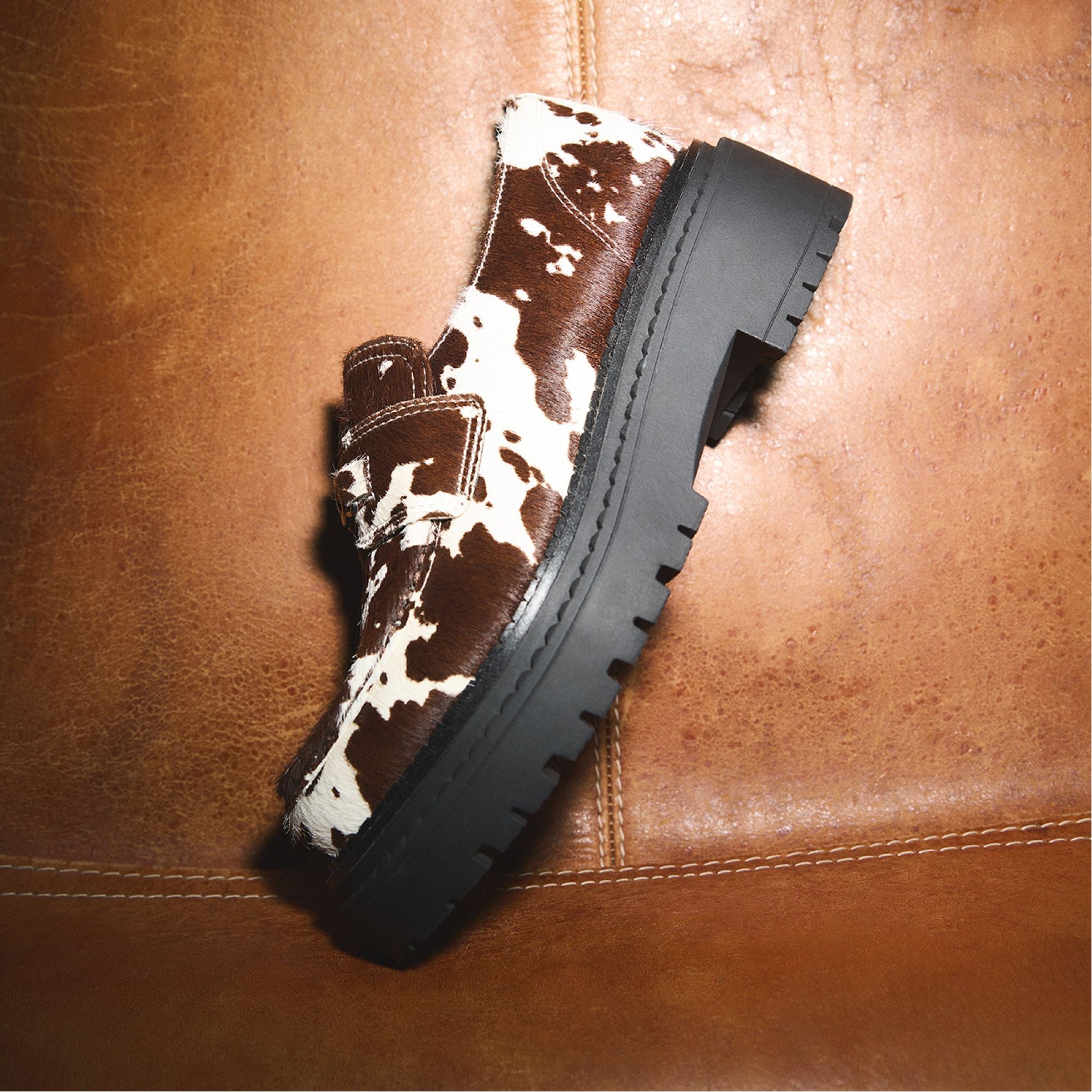 Open brown Miravelle in Open Brown - Loafer, Lug sole | Aldo