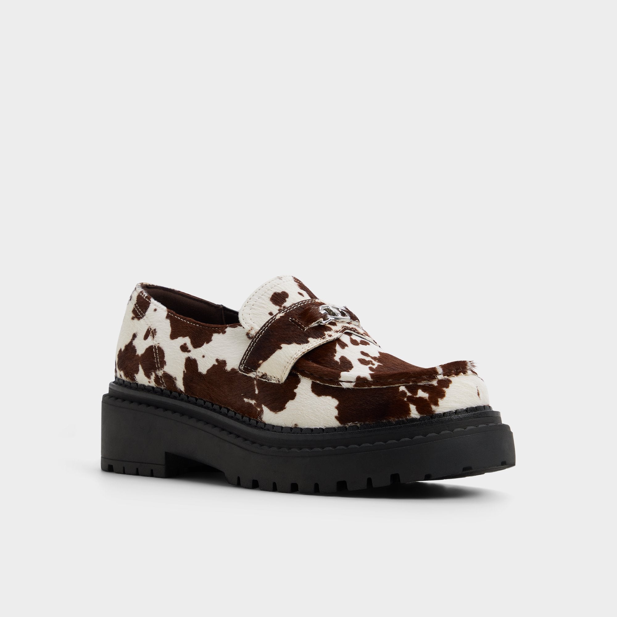 Open brown Miravelle in Open Brown - Loafer, Lug sole | Aldo