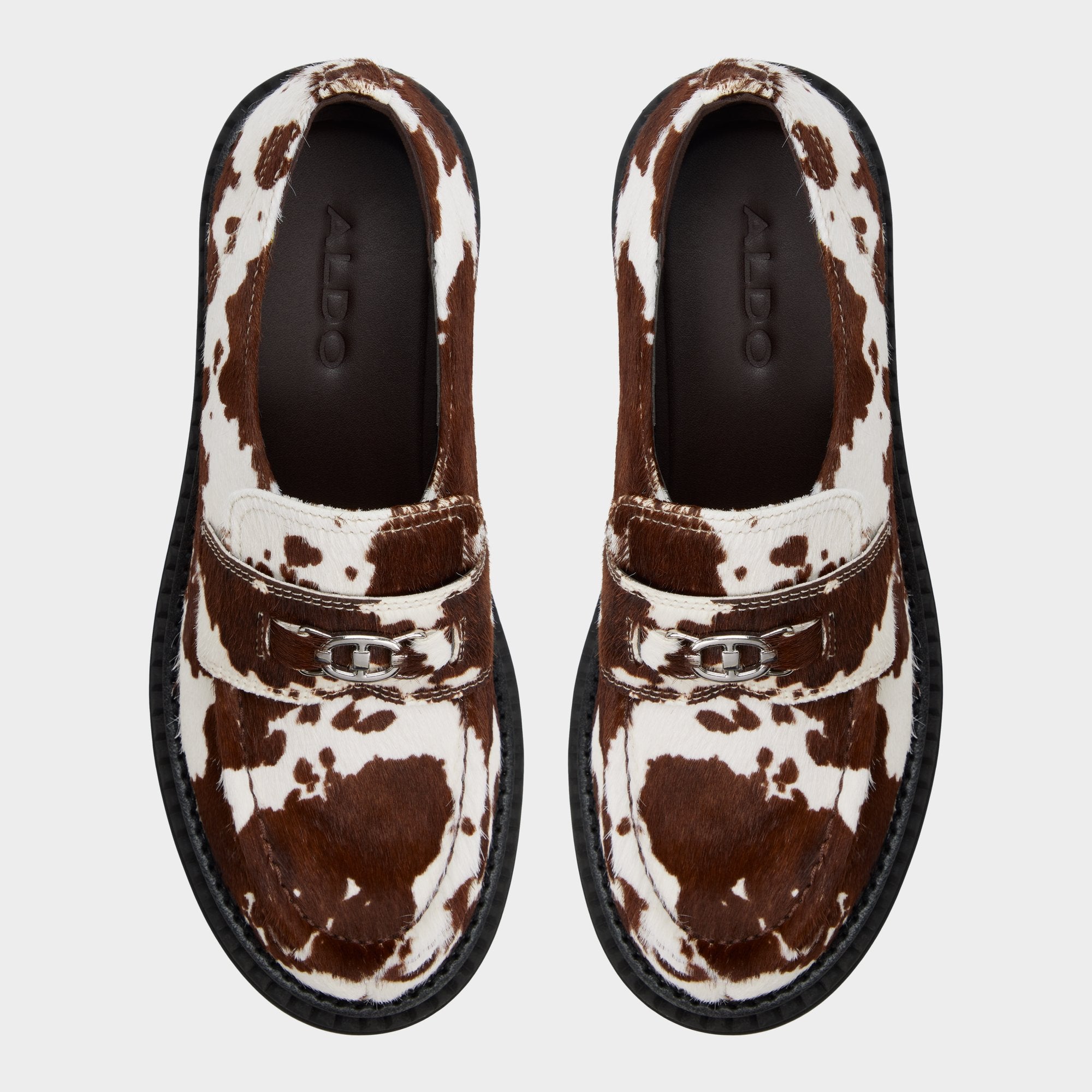 Open brown Miravelle in Open Brown - Loafer, Lug sole | Aldo