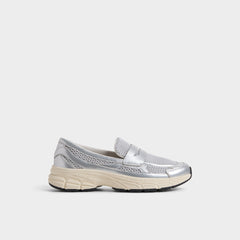 Silver Loffy in Silver - Loafer, Jogger sole | Aldo