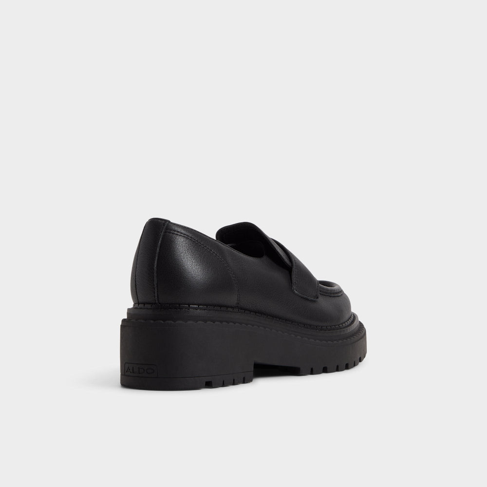 Black Miravella in Black - Loafer, Lug sole | Aldo