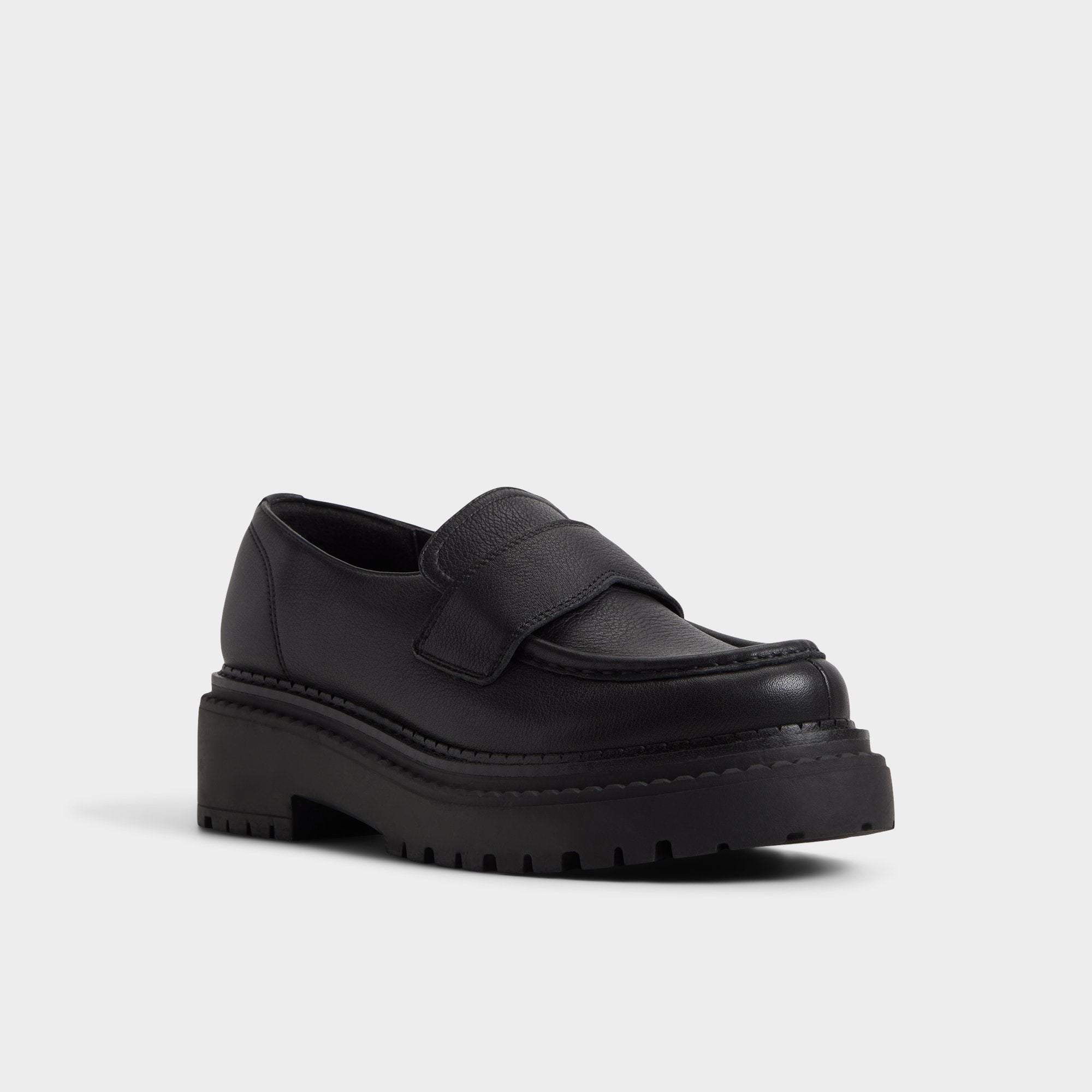 Black Miravella in Black - Loafer, Lug sole | Aldo