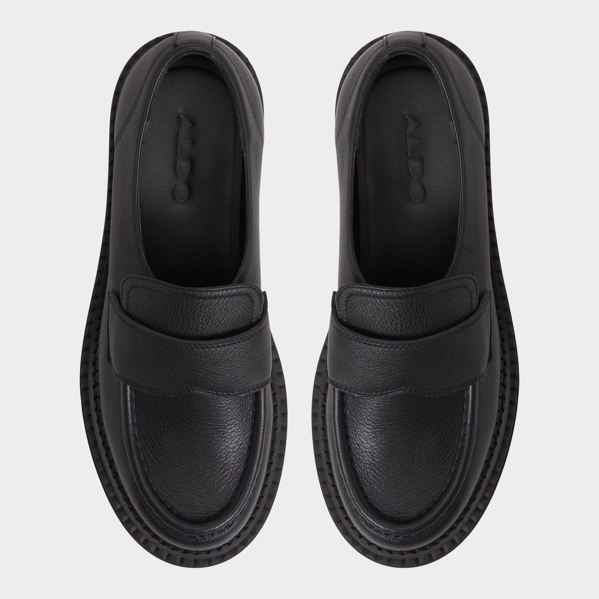 Black Miravella in Black - Loafer, Lug sole | Aldo