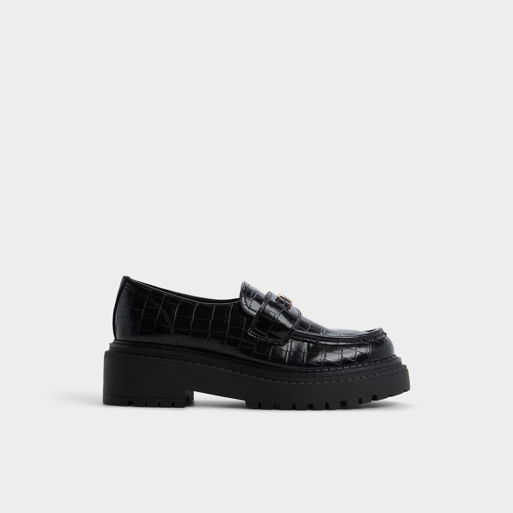 Black Miravelle in Black - Loafer, Lug sole | Aldo