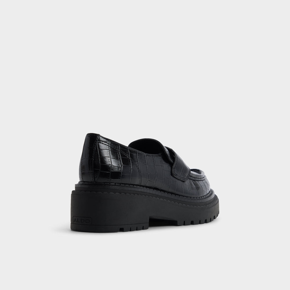 Black Miravelle in Black - Loafer, Lug sole | Aldo