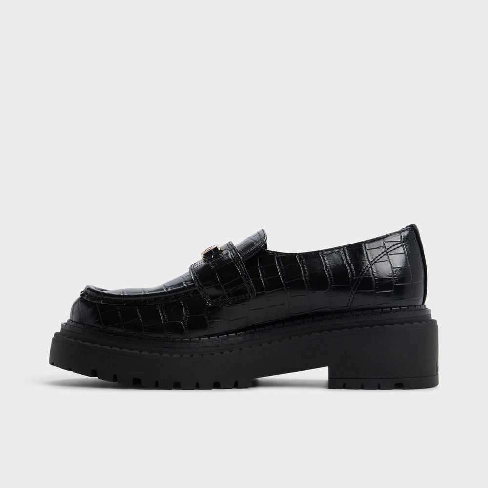Black Miravelle in Black - Loafer, Lug sole | Aldo