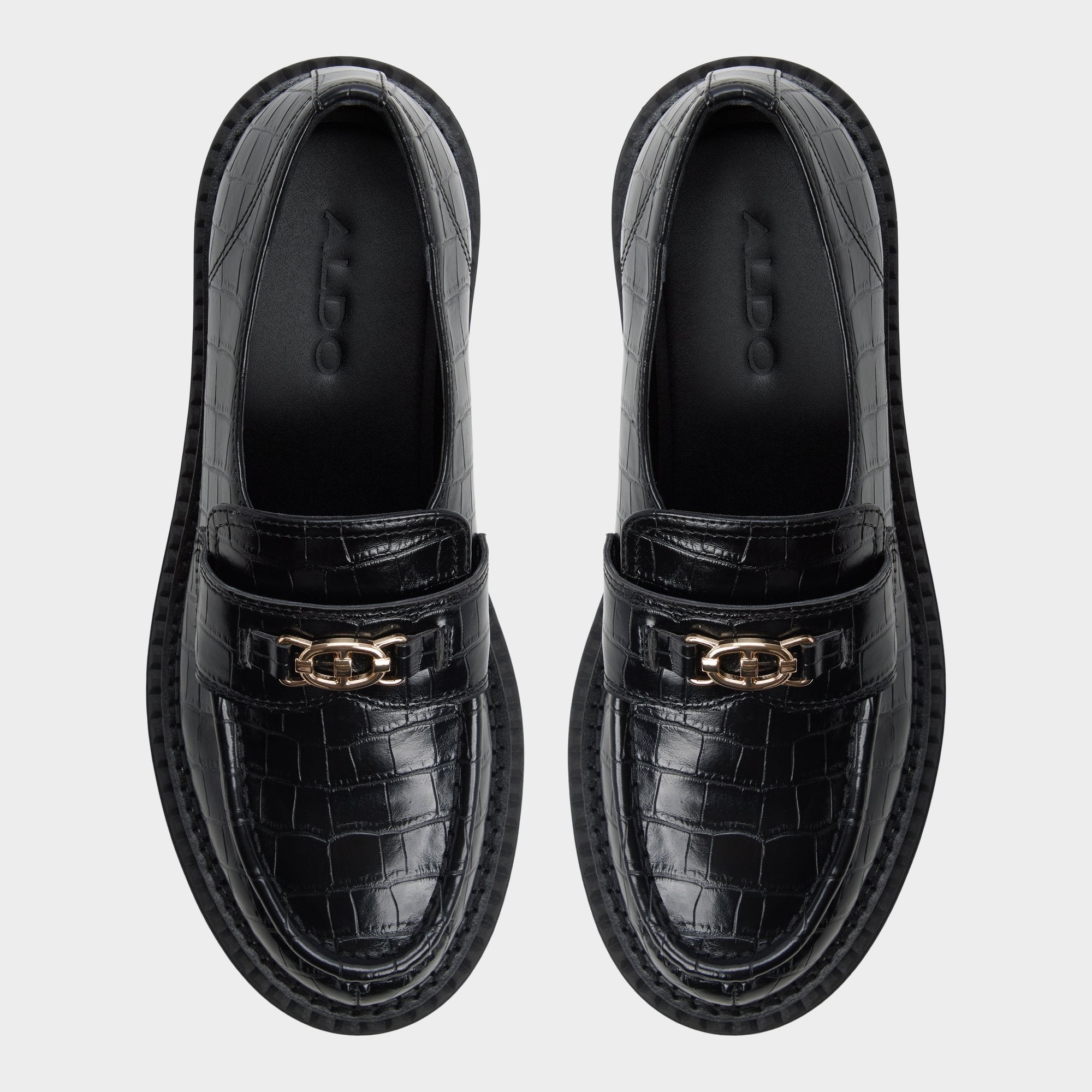 Black Miravelle in Black - Loafer, Lug sole | Aldo