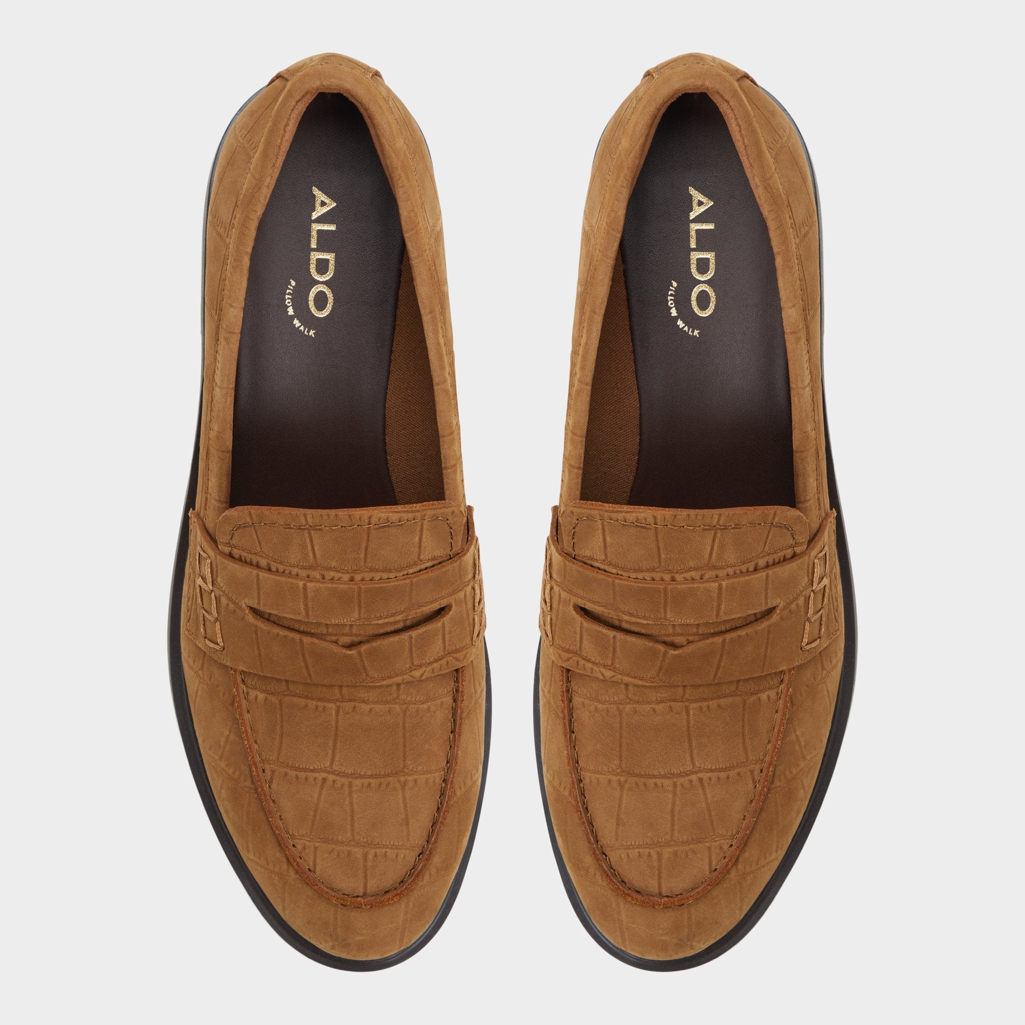 Dark Brown Lededanten Dark Brown Women's Loafers & Oxfords - Loafer, Block heel | Aldo