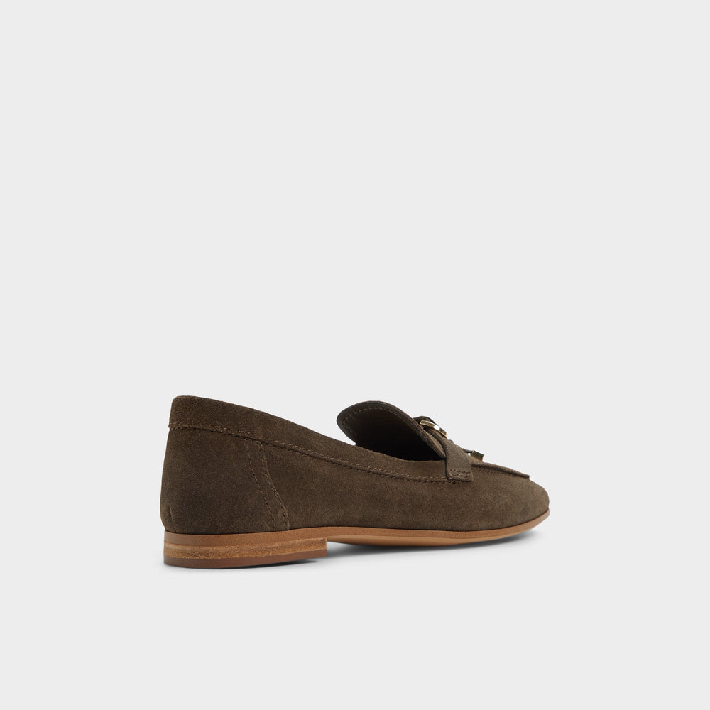Dark Green Ybilide Dark Green Women's Loafers & Oxfords - Loafer | Aldo