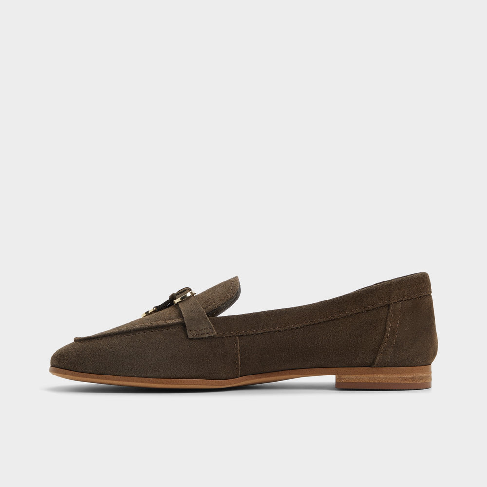 Dark Green Ybilide Dark Green Women's Loafers & Oxfords - Loafer | Aldo