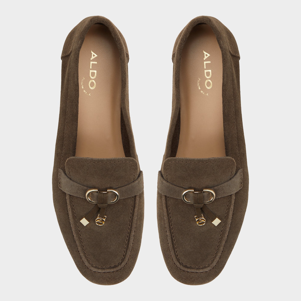 Dark Green Ybilide Dark Green Women's Loafers & Oxfords - Loafer | Aldo