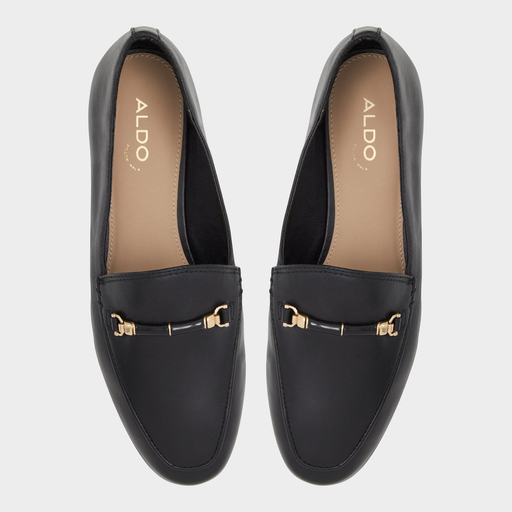 Black Francine Black Women's Loafers & Oxfords - Loafer | Aldo