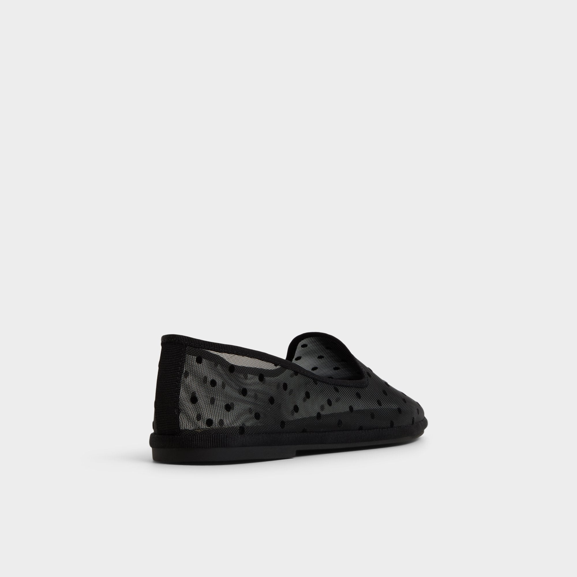 Black Aurabelle Black Textile Mesh Women's Loafers & Oxfords - Loafer | Aldo