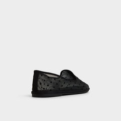 Black Aurabelle Black Textile Mesh Women's Loafers & Oxfords - Loafer | Aldo