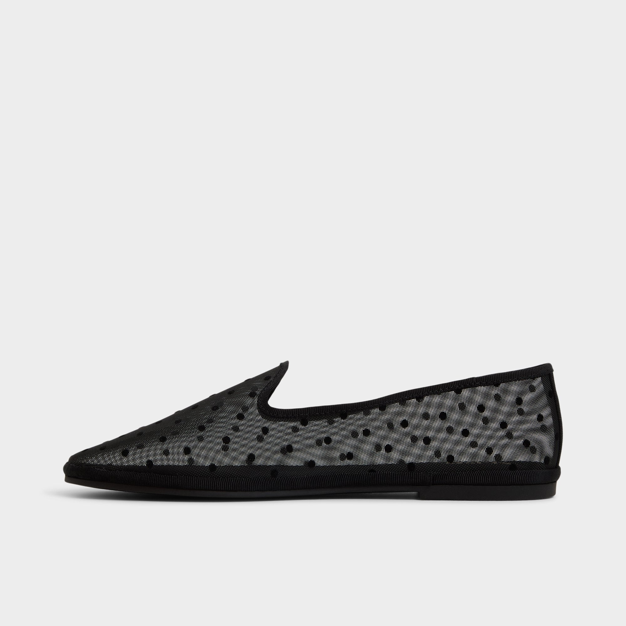 Black Aurabelle Black Textile Mesh Women's Loafers & Oxfords - Loafer | Aldo